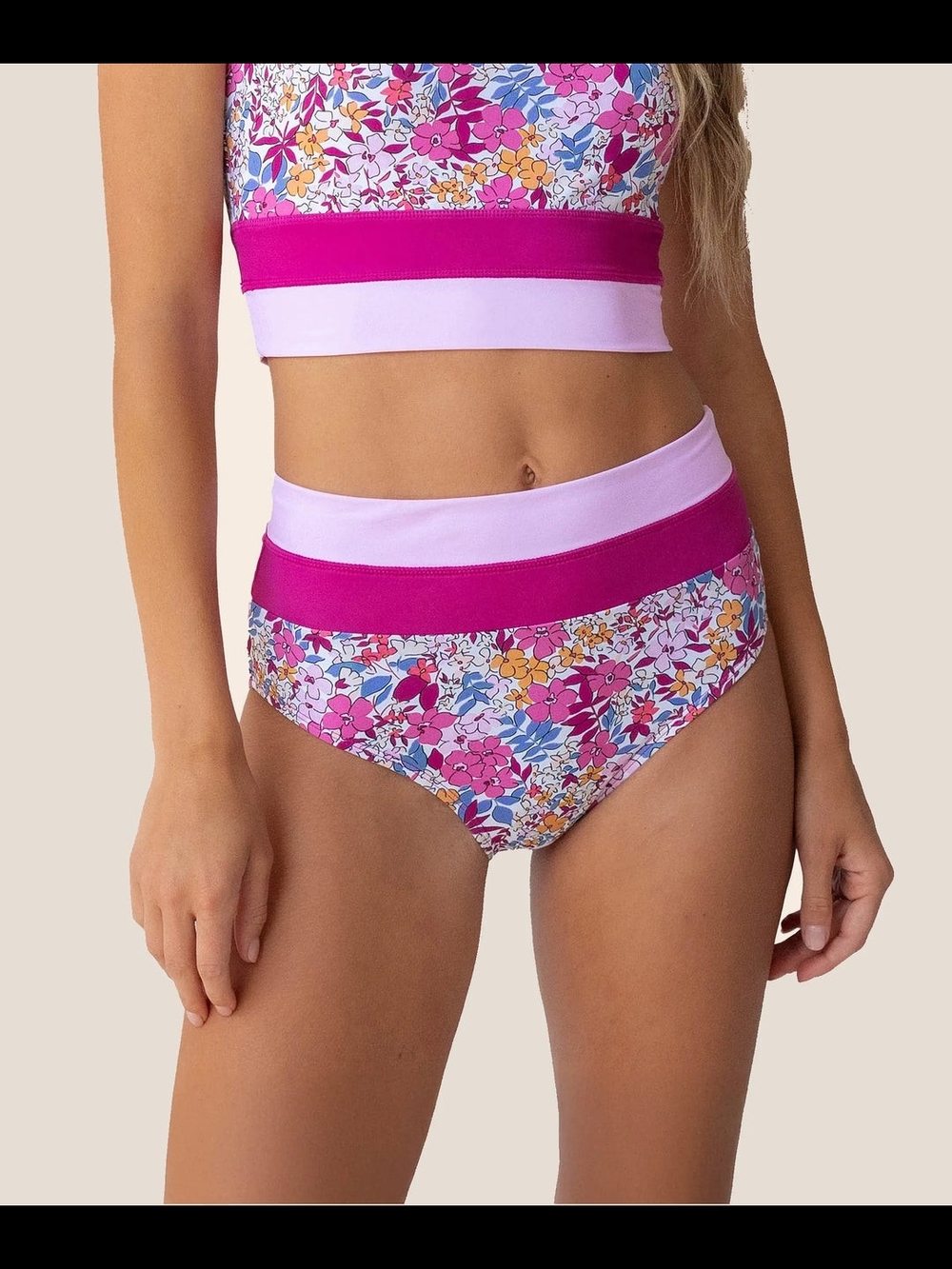 Nani Swimwear Beach Blossom Colorblock Bottom - Never Worn